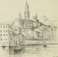 An illustration from The architecture of Provence and the Riviera (1888)