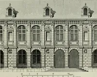 Picture 170 of 260 from The architecture of the Renaissance in France; a history of the evolution of the arts of building, decoration and garden design under classical influence from 1495 to 1830 (1911), leaf 214