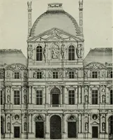 An illustration from The architecture of the Renaissance in France; a history of the evolution of the arts of building, decoration and garden design under classical influence from 1495 to 1830 (1911)
