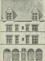 An illustration from The architecture of the Renaissance in France; a history of the evolution of the arts of building, decoration and garden design under classical influence from 1495 to 1830 (1911)