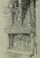 An illustration from The architecture of the Renaissance in France; a history of the evolution of the arts of building, decoration and garden design under classical influence from 1495 to 1830 (1911)