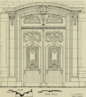 An illustration from The architecture of the Renaissance in France; a history of the evolution of the arts of building, decoration and garden design under classical influence from 1495 to 1830 (1911)