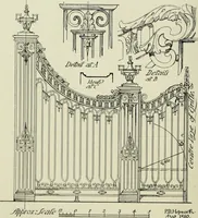An illustration from The architecture of the Renaissance in France; a history of the evolution of the arts of building, decoration and garden design under classical influence from 1495 to 1830 (1911)
