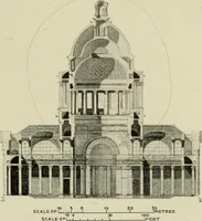 An illustration from The architecture of the Renaissance in France; a history of the evolution of the arts of building, decoration and garden design under classical influence from 1495 to 1830 (1911)