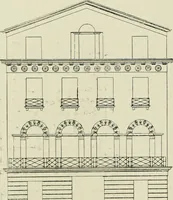 An illustration from The architecture of the Renaissance in France; a history of the evolution of the arts of building, decoration and garden design under classical influence from 1495 to 1830 (1911)