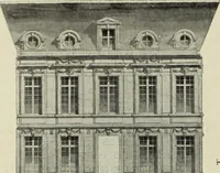 An illustration from The architecture of the Renaissance in France; a history of the evolution of the arts of building, decoration and garden design under classical influence from 1495 to 1830 (1911)