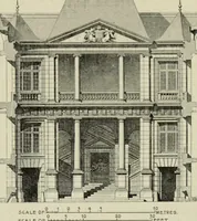 An illustration from The architecture of the Renaissance in France; a history of the evolution of the arts of building, decoration and garden design under classical influence from 1495 to 1830 (1911)