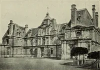 An illustration from The architecture of the Renaissance in France; a history of the evolution of the arts of building, decoration and garden design under classical influence from 1495 to 1830 (1911)