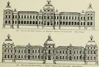 An illustration from The architecture of the Renaissance in France; a history of the evolution of the arts of building, decoration and garden design under classical influence from 1495 to 1830 (1911)