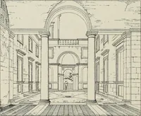 An illustration from The architecture of the renaissance in Italy : a general view for the use of students and others (1909)