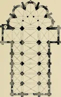 An illustration from Medieval architecture, its origins and development, with lists of monuments and bibliographies (1909)