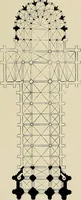An illustration from Medieval architecture, its origins and development, with lists of monuments and bibliographies (1909)