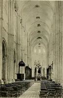 An illustration from Medieval architecture, its origins and development, with lists of monuments and bibliographies (1909)