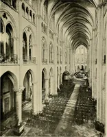 An illustration from Medieval architecture, its origins and development, with lists of monuments and bibliographies (1909)