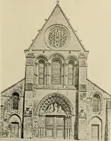 An illustration from Medieval architecture, its origins and development, with lists of monuments and bibliographies (1909)