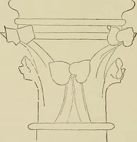An illustration from Medieval architecture, its origins and development, with lists of monuments and bibliographies (1909)