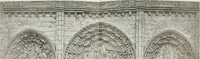 An illustration from Medieval architecture, its origins and development, with lists of monuments and bibliographies (1909)