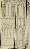 An illustration from Medieval architecture, its origins and development, with lists of monuments and bibliographies (1909)