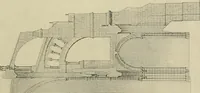 An illustration from Medieval architecture, its origins and development, with lists of monuments and bibliographies (1909)