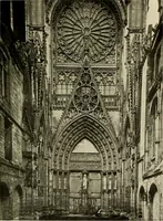 An illustration from Medieval architecture, its origins and development, with lists of monuments and bibliographies (1909)