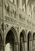 An illustration from Medieval architecture, its origins and development, with lists of monuments and bibliographies (1909)