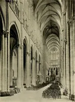 An illustration from Medieval architecture, its origins and development, with lists of monuments and bibliographies (1909)