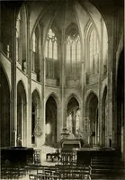 An illustration from Medieval architecture, its origins and development, with lists of monuments and bibliographies (1909)