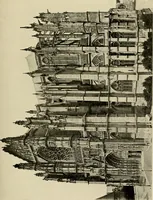 An illustration from Medieval architecture, its origins and development, with lists of monuments and bibliographies (1909)