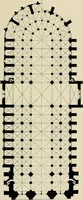 An illustration from Medieval architecture, its origins and development, with lists of monuments and bibliographies (1909)