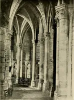 An illustration from Medieval architecture, its origins and development, with lists of monuments and bibliographies (1909)