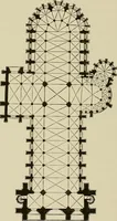 An illustration from Medieval architecture, its origins and development, with lists of monuments and bibliographies (1909)