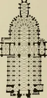 An illustration from Medieval architecture, its origins and development, with lists of monuments and bibliographies (1909)