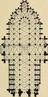 An illustration from Medieval architecture, its origins and development, with lists of monuments and bibliographies (1909)