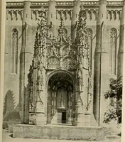 An illustration from Medieval architecture, its origins and development, with lists of monuments and bibliographies (1909)