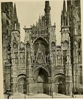 An illustration from Medieval architecture, its origins and development, with lists of monuments and bibliographies (1909)