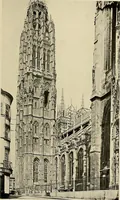 An illustration from Medieval architecture, its origins and development, with lists of monuments and bibliographies (1909)