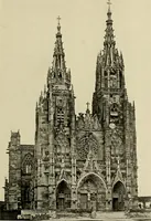 An illustration from Medieval architecture, its origins and development, with lists of monuments and bibliographies (1909)