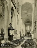 An illustration from Medieval architecture, its origins and development, with lists of monuments and bibliographies (1909)