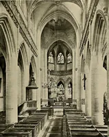 An illustration from Medieval architecture, its origins and development, with lists of monuments and bibliographies (1909)