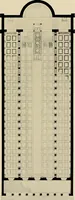 An illustration from Medieval architecture, its origins and development, with lists of monuments and bibliographies (1909)