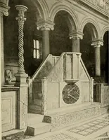 An illustration from Medieval architecture, its origins and development, with lists of monuments and bibliographies (1909)