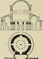 An illustration from Medieval architecture, its origins and development, with lists of monuments and bibliographies (1909)