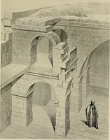 An illustration from Medieval architecture, its origins and development, with lists of monuments and bibliographies (1909)