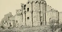 An illustration from Medieval architecture, its origins and development, with lists of monuments and bibliographies (1909)
