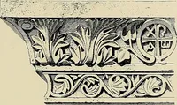 An illustration from Medieval architecture, its origins and development, with lists of monuments and bibliographies (1909)