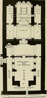 An illustration from Medieval architecture, its origins and development, with lists of monuments and bibliographies (1909)
