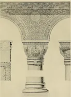 An illustration from Medieval architecture, its origins and development, with lists of monuments and bibliographies (1909)