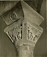An illustration from Medieval architecture, its origins and development, with lists of monuments and bibliographies (1909)