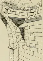 An illustration from Medieval architecture, its origins and development, with lists of monuments and bibliographies (1909)