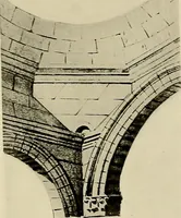 An illustration from Medieval architecture, its origins and development, with lists of monuments and bibliographies (1909)